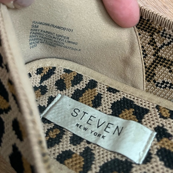 STEVEN by Steve Madden Leopard Print Flats - Picture 7 of 8